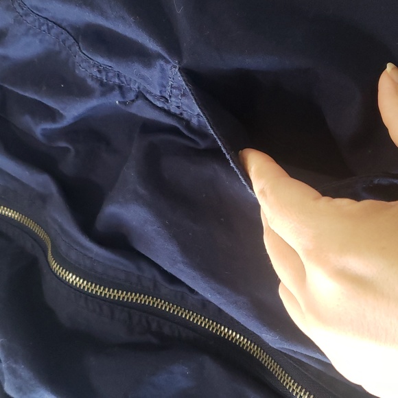 Fire Foxi Blue Short Sleeve Jacket. Size Large. Junior Large. Zipper. - Picture 9 of 9